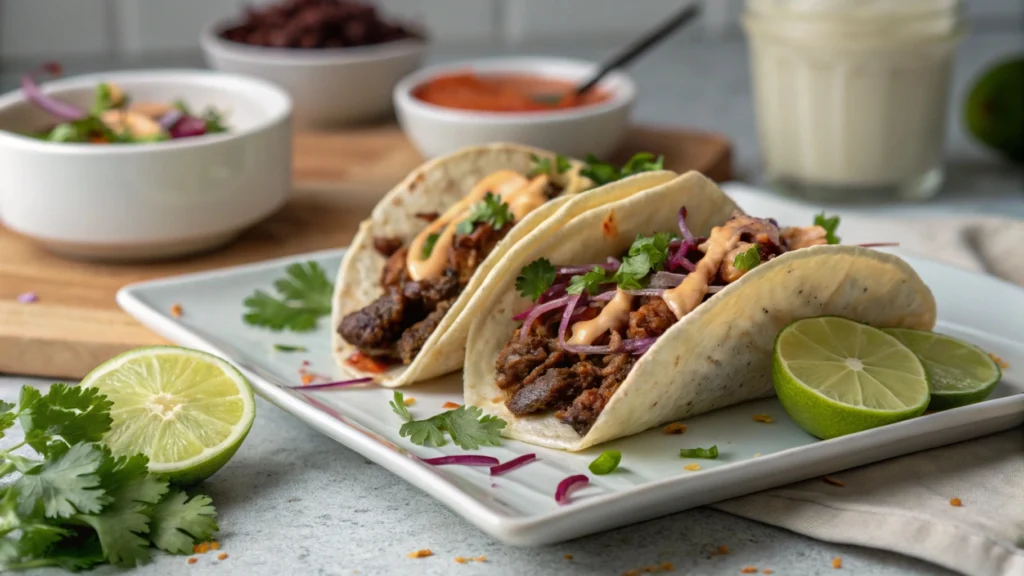 Korean Bulgogi Tacos – Fusion Ground Beef Bulgogi Twist