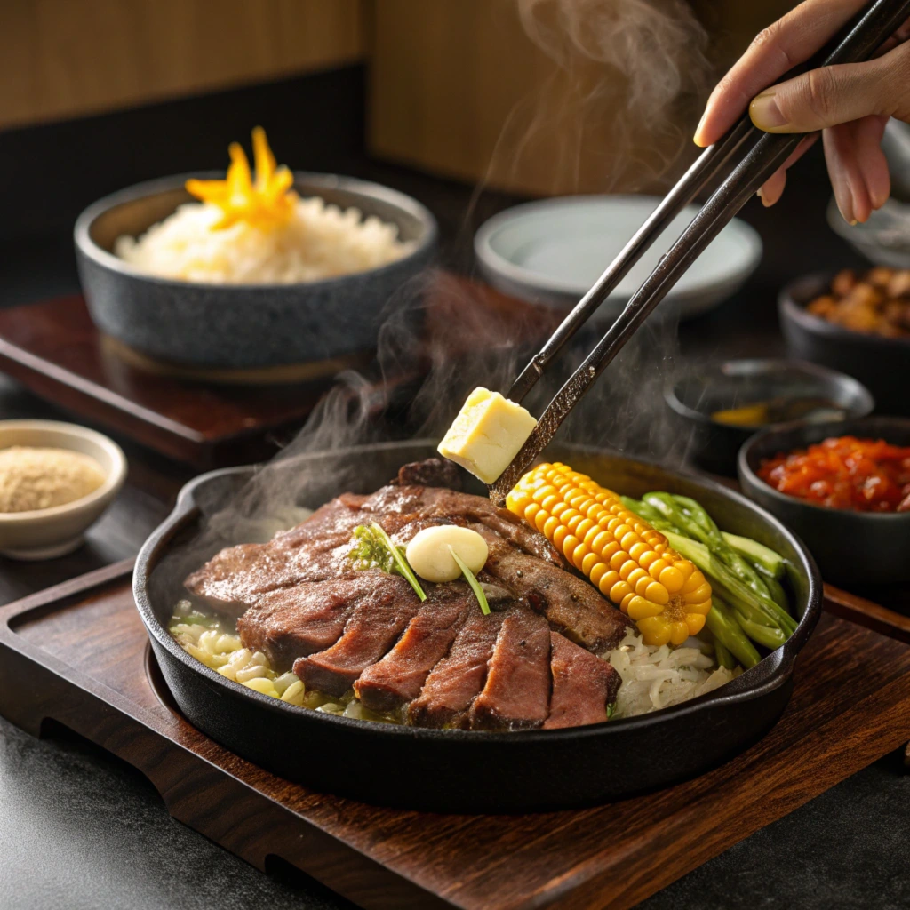 Searing Beef for Pepper Lunch – Hotplate Cooking Process