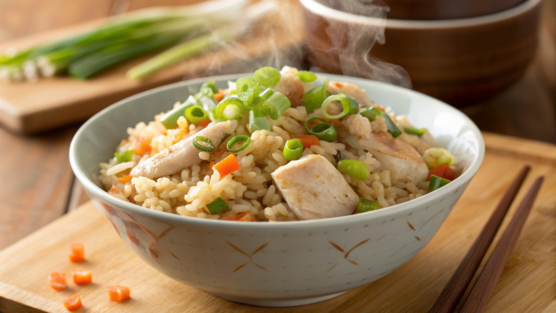 Benihana Chicken Fried Rice Close-Up