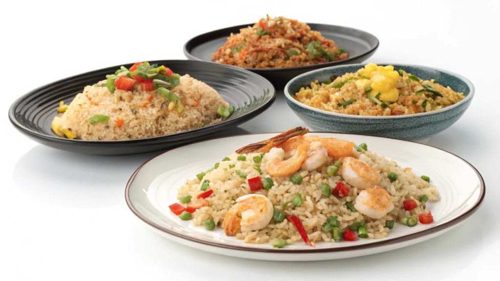 Variations of Benihana Fried Rice