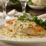 Romantic creamy garlic butter chicken recipe for Valentine’s Day