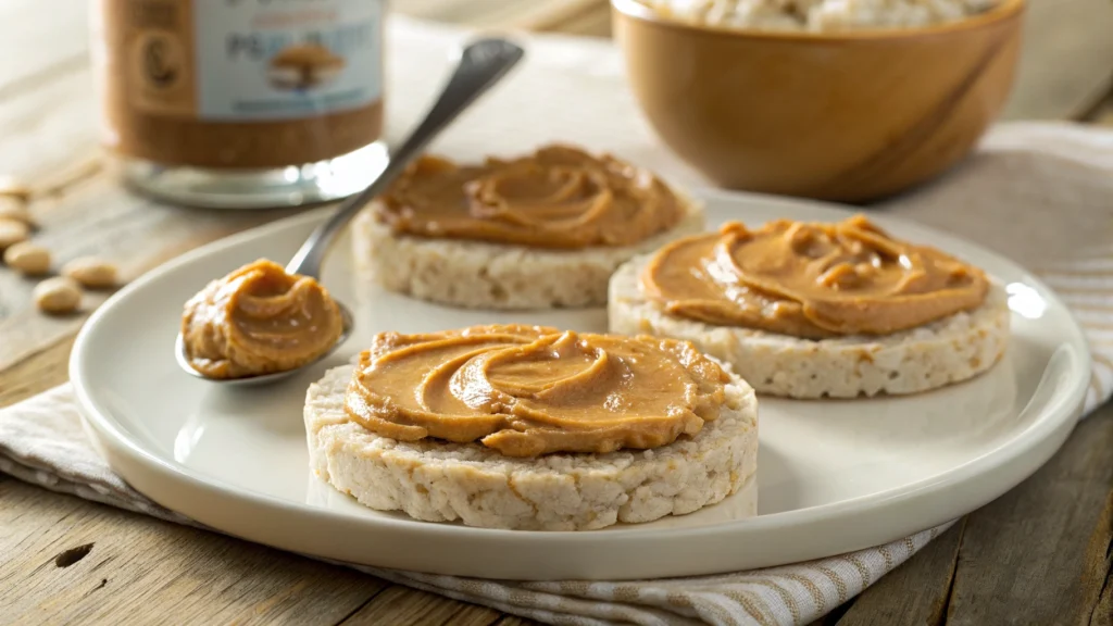 Are Rice Crackers and Peanut Butter Healthy?