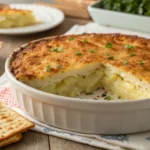 Passover Potato Pie with a Crispy Golden Crust