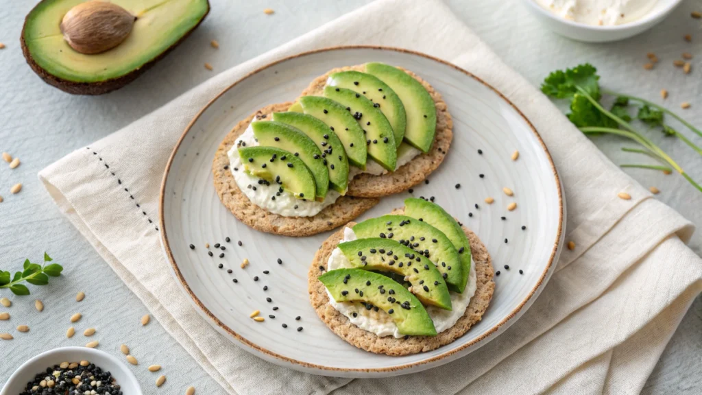 Healthy Toppings for Rice Crackers